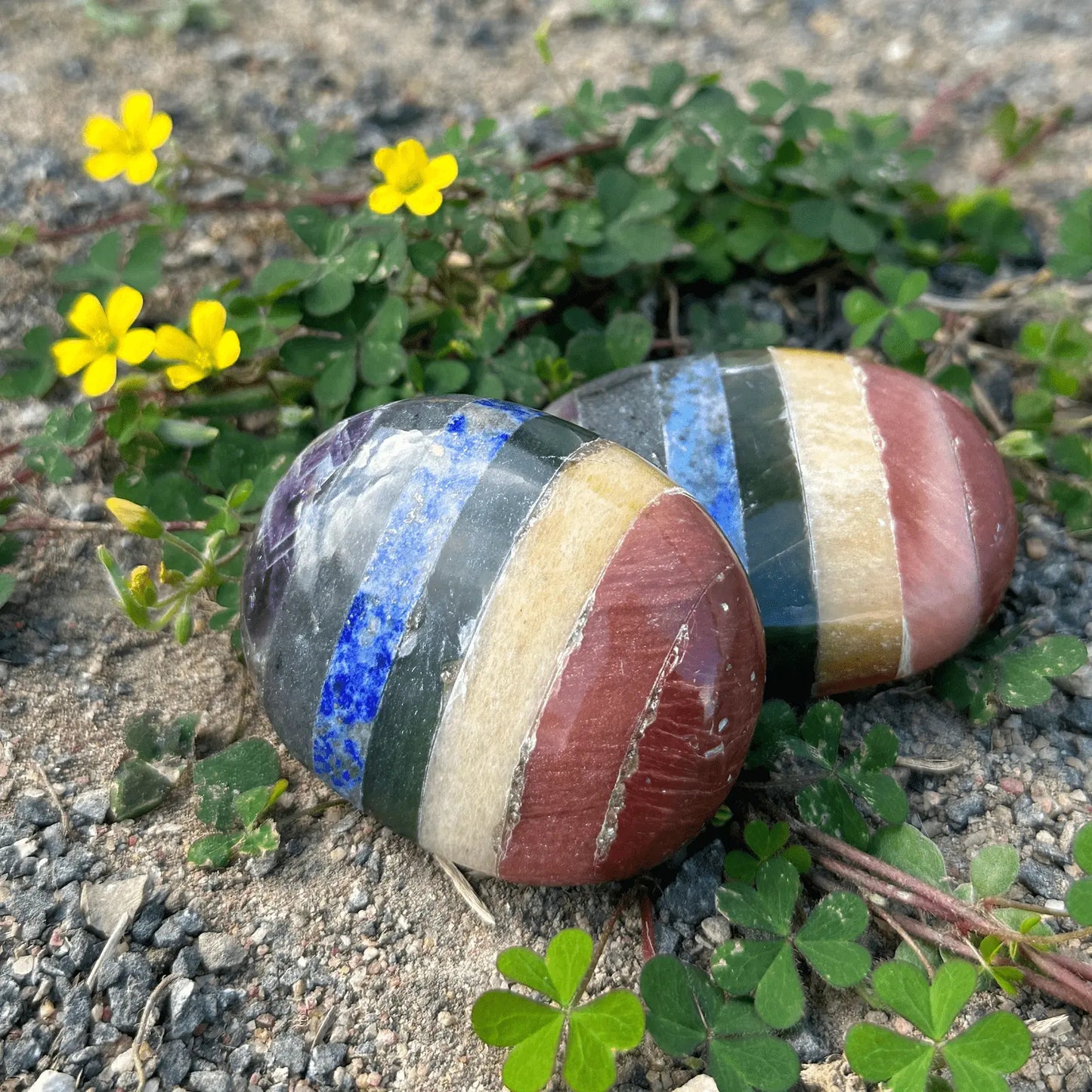 chakra palm stone for chakra healing energy balance meditation and emotional alignment