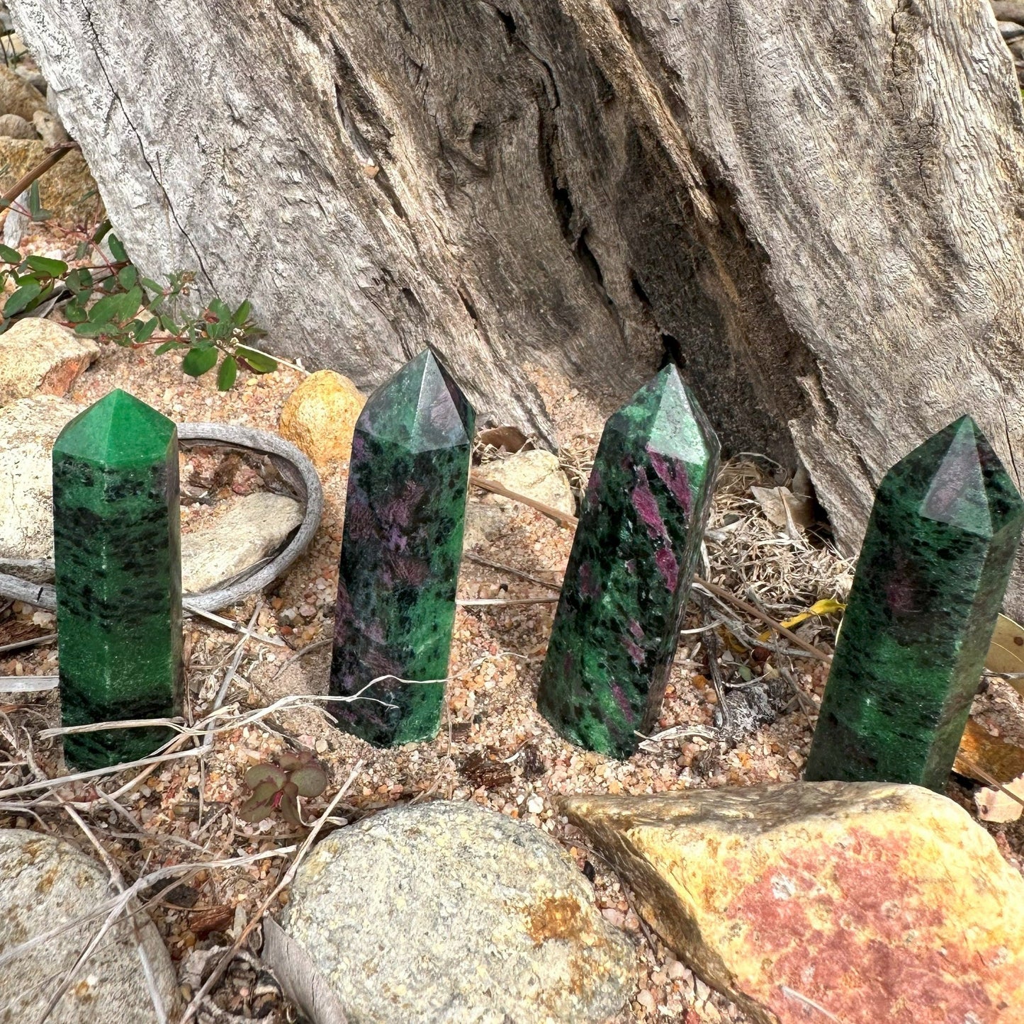Ruby Zoisite Tower – Focus, Protection & Spiritual Healing