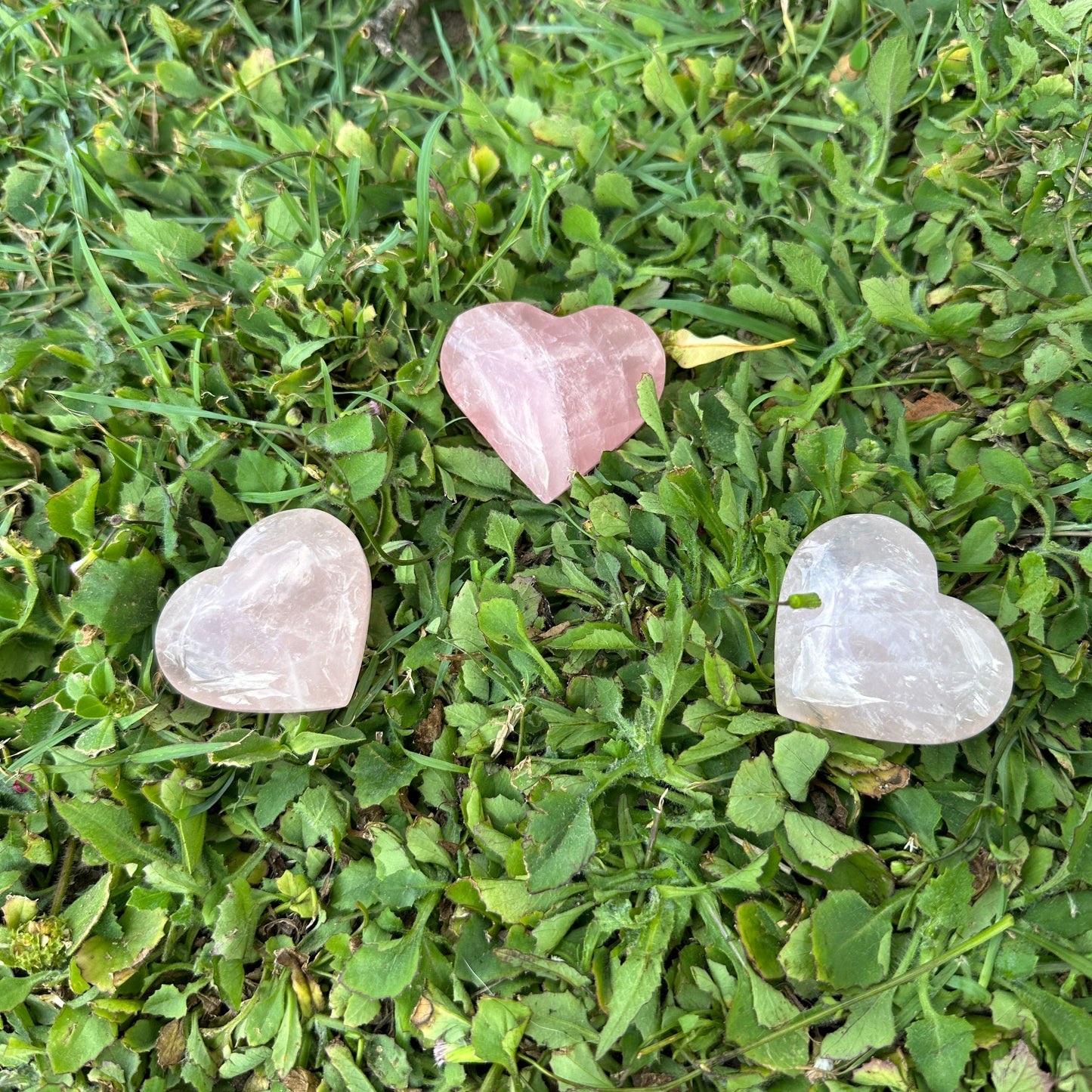 Rose Quartz Crystal Heart – Love, Emotional Healing & Heart Chakra Balance