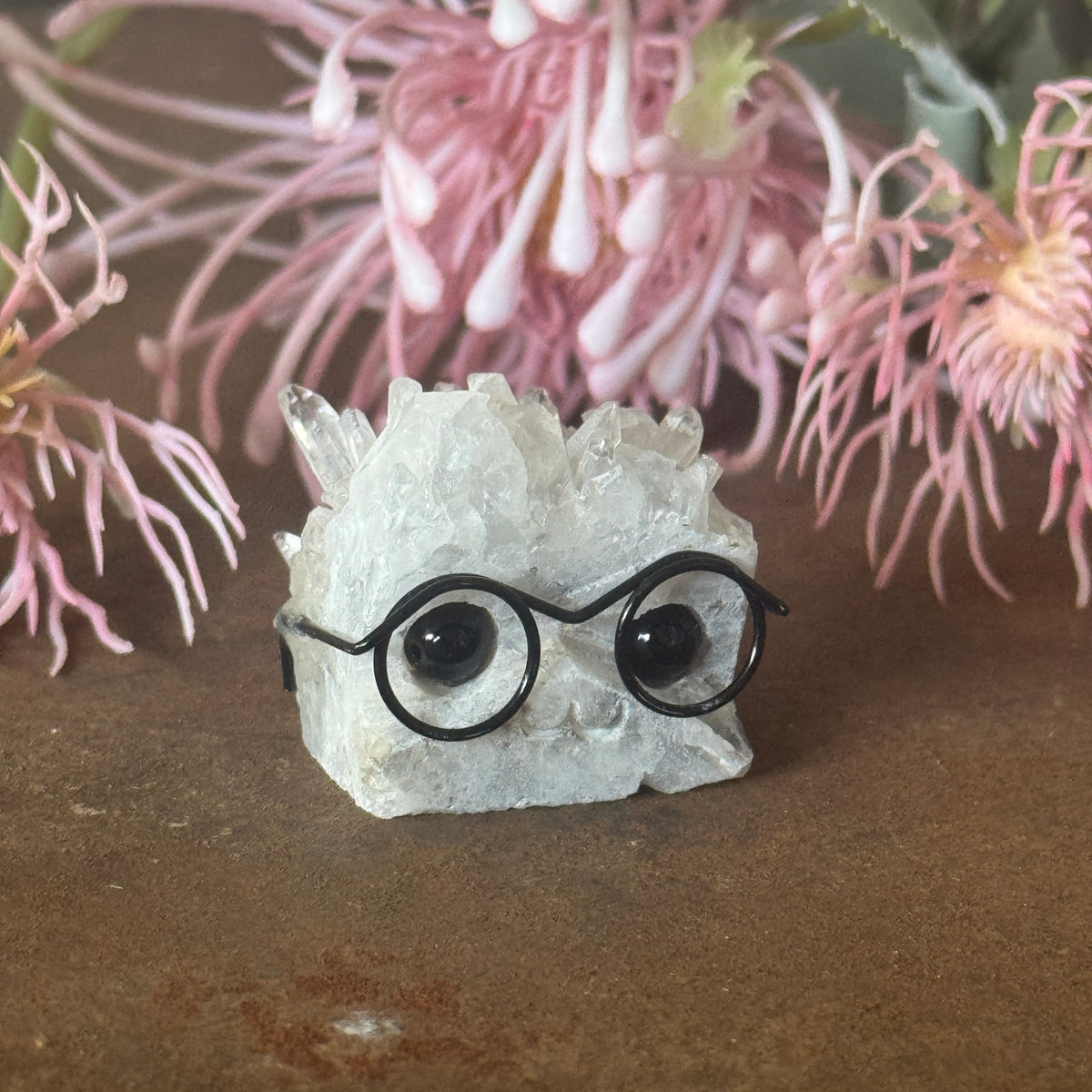 Clear Quartz Crystal Cutie No. 2 exact piece crystal character carving