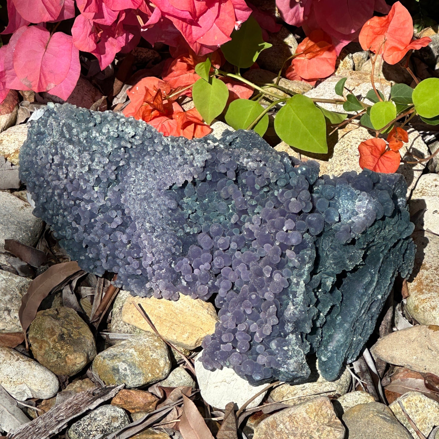 Grape Agate Crystal Specimen – Emotional Healing, Creativity & Spiritual Awareness