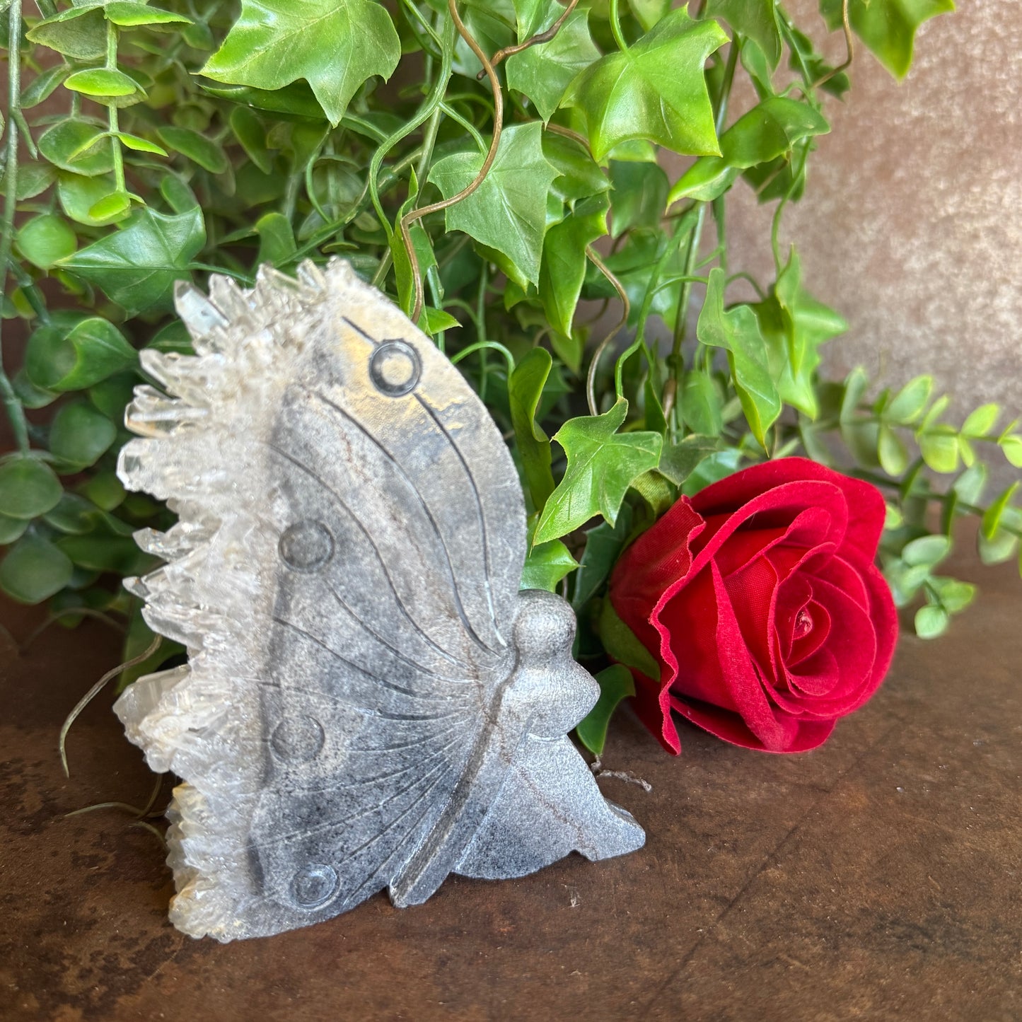 Geode Angel & Mermaid Crystal Carvings for spiritual protection, emotional healing and energy alignment