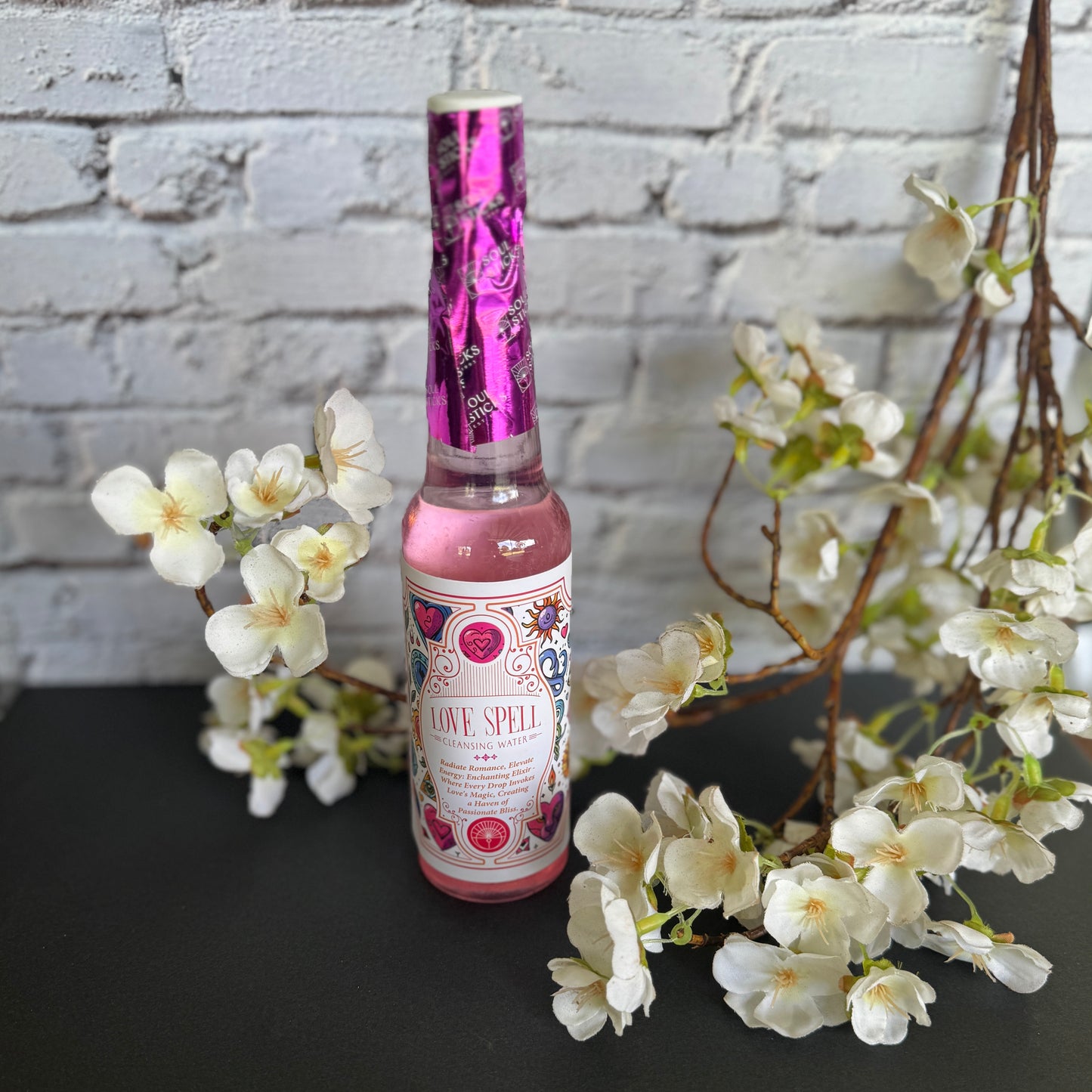 Love Spell Cleansing Water for romance, emotional healing, love attraction, and spiritual harmony