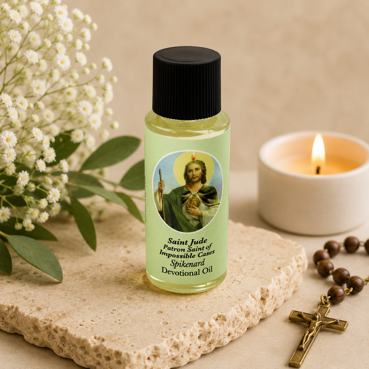 Saint Jude Devotional Anointing Oil .25 oz