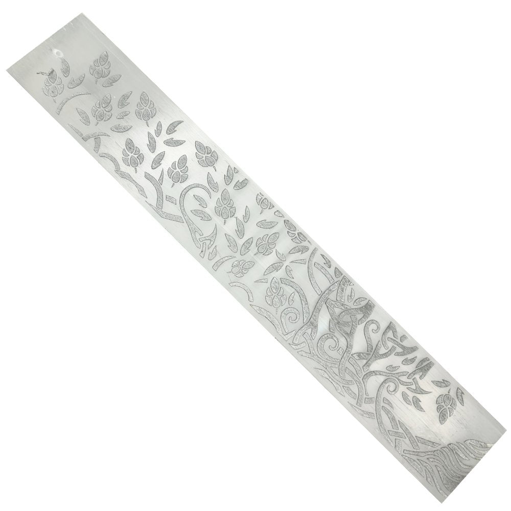 selenite incense burner australia tree of life crystal energy cleansing spiritual décor ritual tool