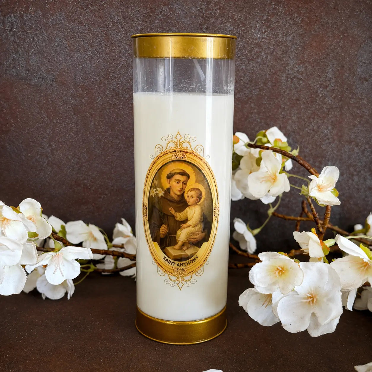 St Anthony 3 Day Devotional Candle – Patron Saint of Lost Things, the Poor & Miracles