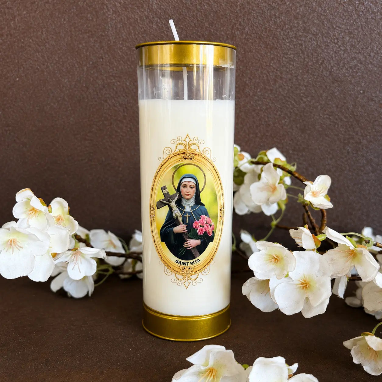 St Rita 3 Day Devotional Candle – Patron Saint of Impossible Causes | Prayer Candle