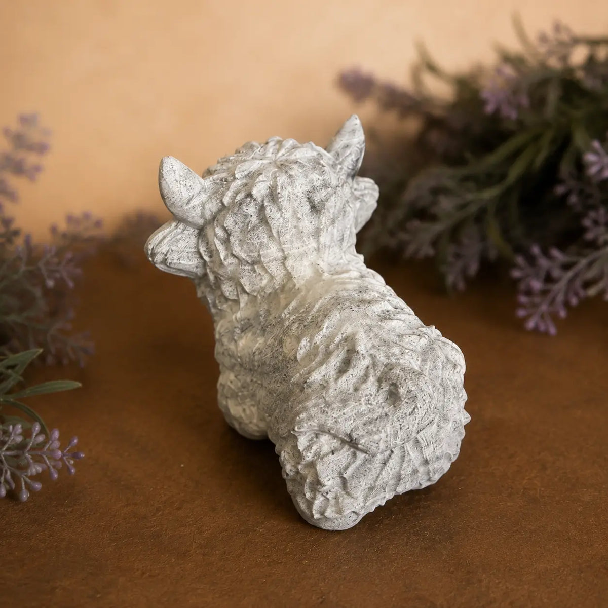 Taiji Jasper Highland Cow Carving – Balance & Grounding