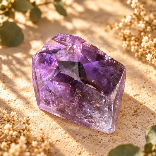 Amethyst Free Shape Crystal – Spiritual Healing, Protection & Intuitive Energy