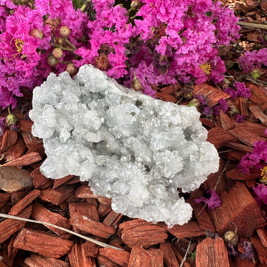 Apophyllite Specimen – Intuition, Clarity & High-Vibration Energy (1)
