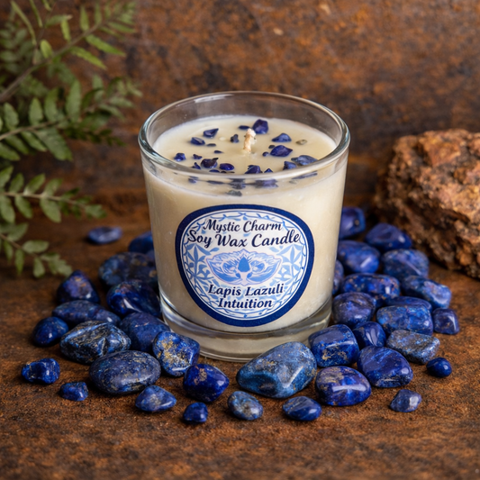 Awareness Lapis Myrrh Votive Candle
