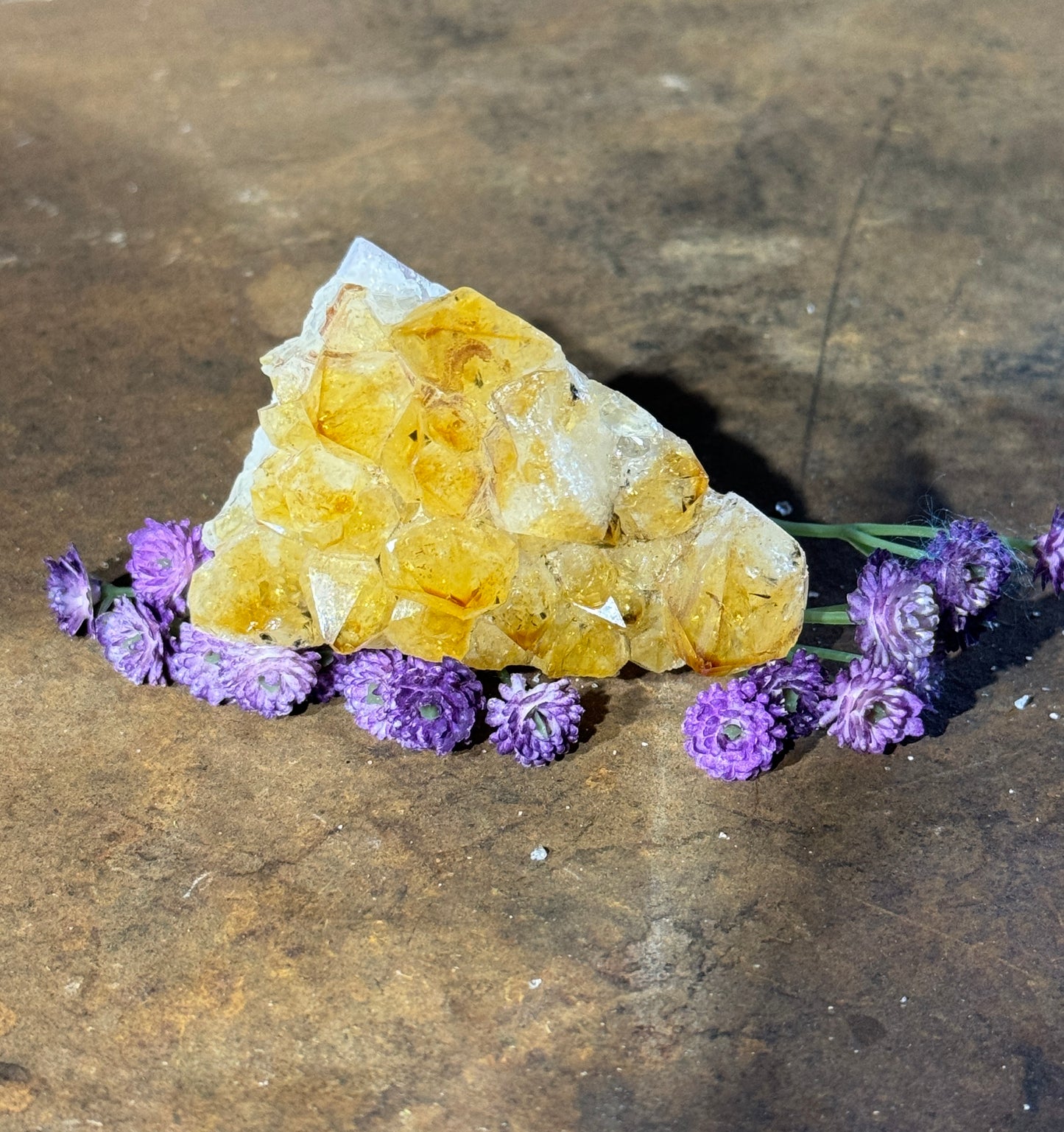 Citrine Crystal Cluster – Abundance, Prosperity & Positive Energy