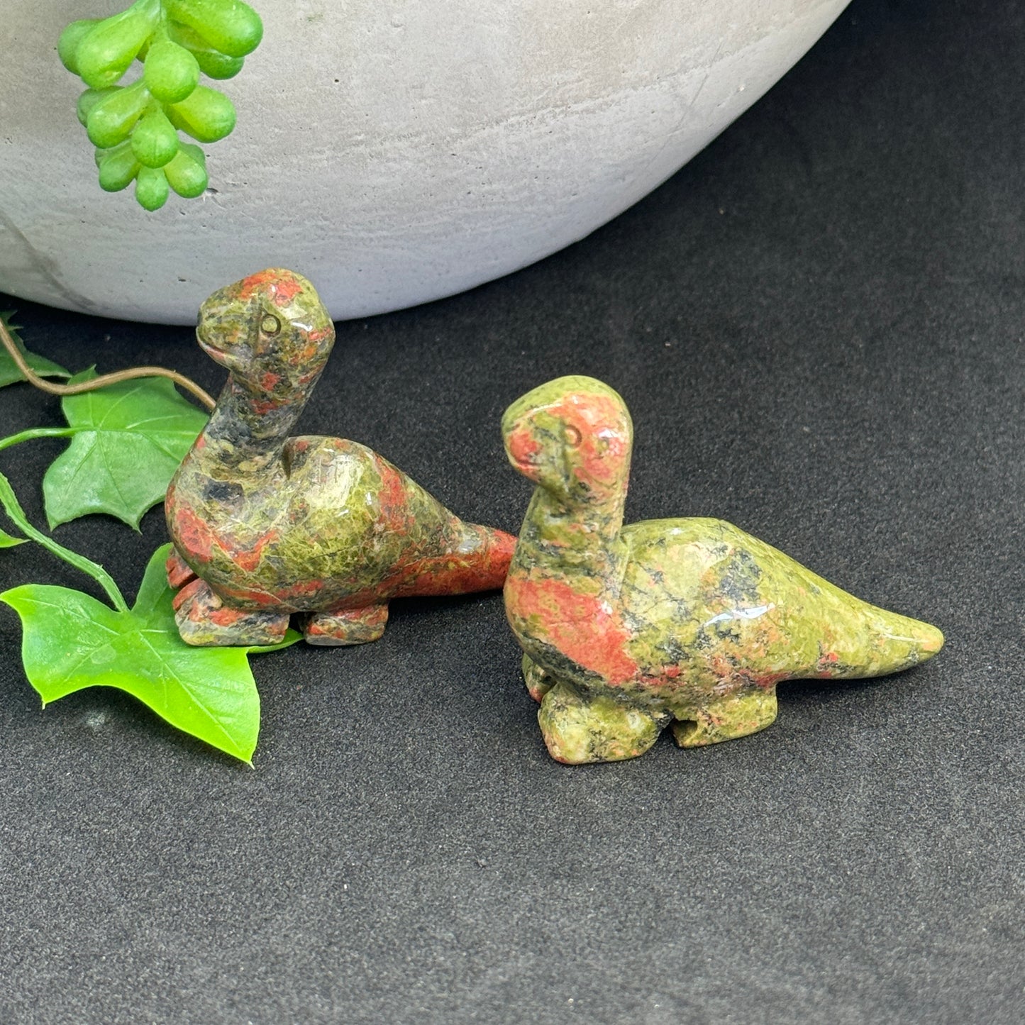Crystal Dinosaur Carvings – Grounding, Protection & Spiritual Healing