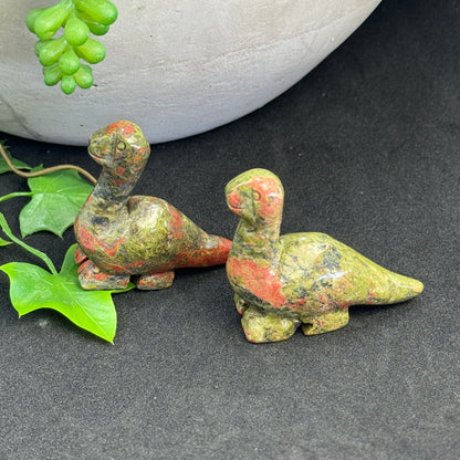 Crystal Dinosaur Carvings – Grounding, Protection & Spiritual Healing