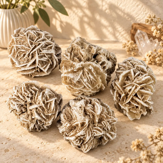 Desert Rose Crystal 6–7.5cm – Clarity, Calm & Emotional Balance