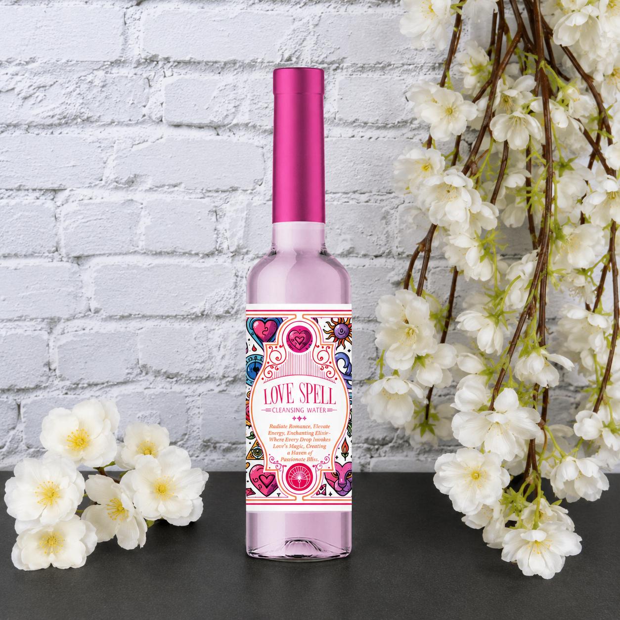 Enchanting Elixir – Love Spell Cleansing Water (200ml) for Romance & Spiritual Healing | Spiritual Gift