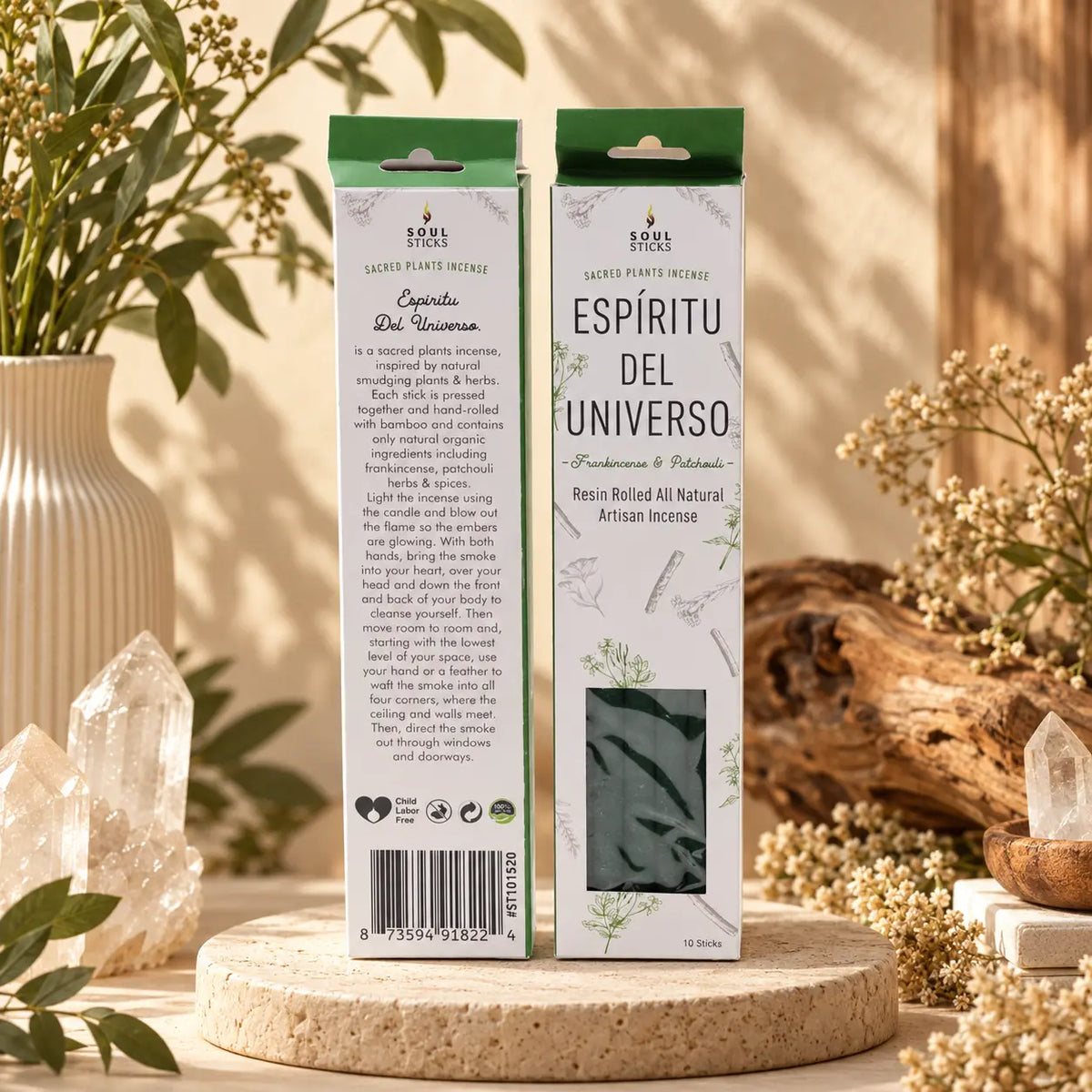 Frankincense & Patchouli Artisan Incense spiritual incense product image