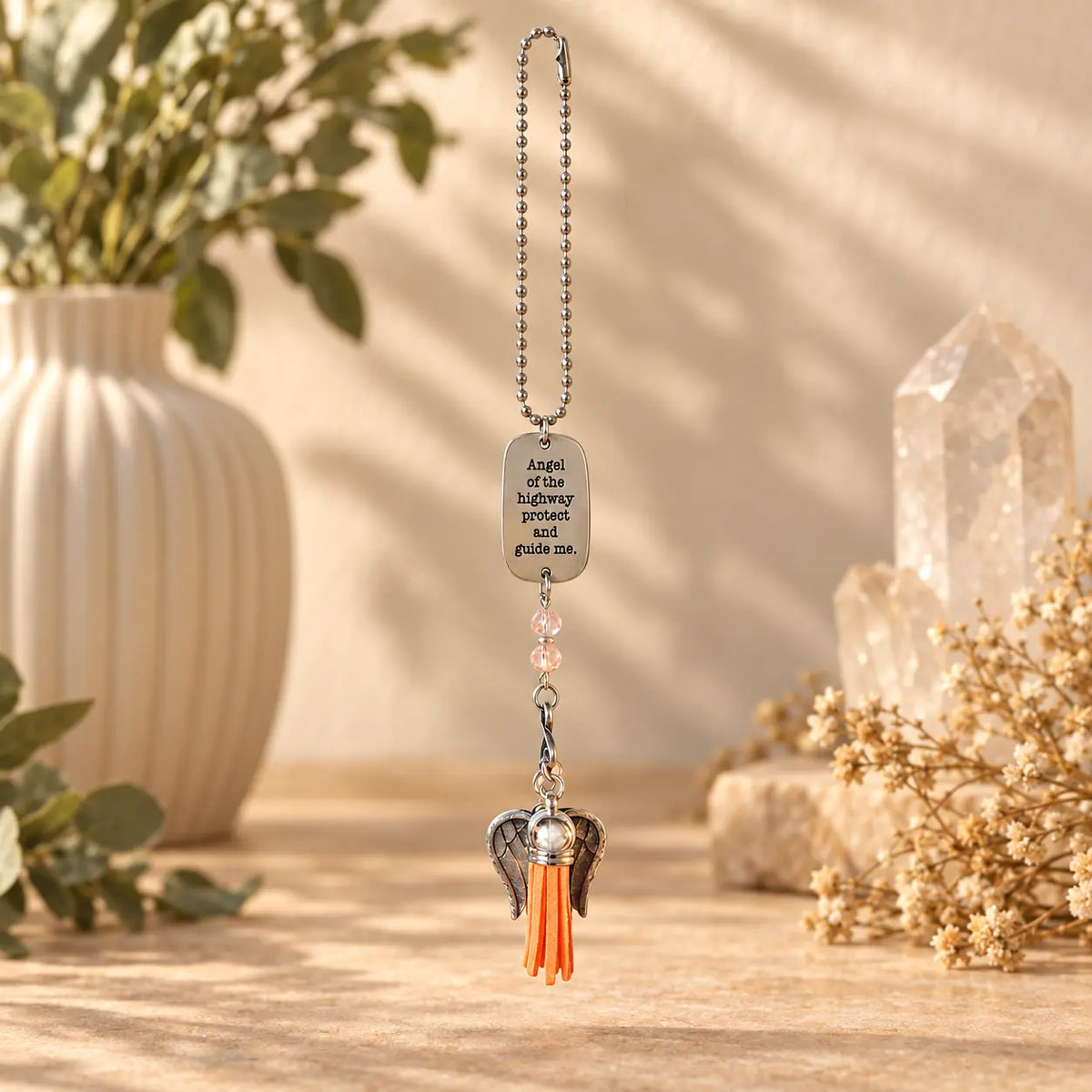 Highway Angel Car Charm – Protection & Guidance for Every Journey