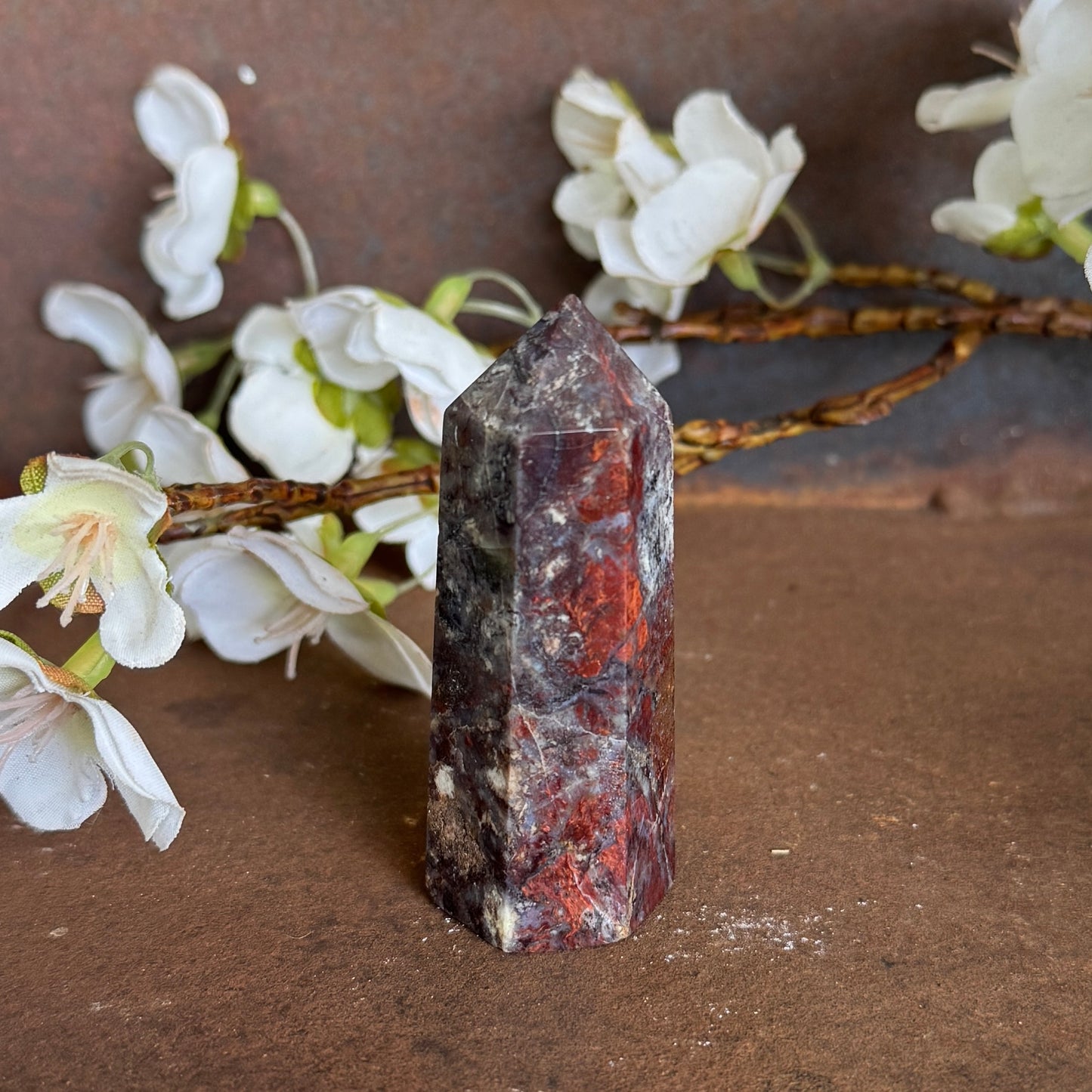 Pietersite Crystal Tower – Spiritual Healing, Intuition & Higher Consciousness