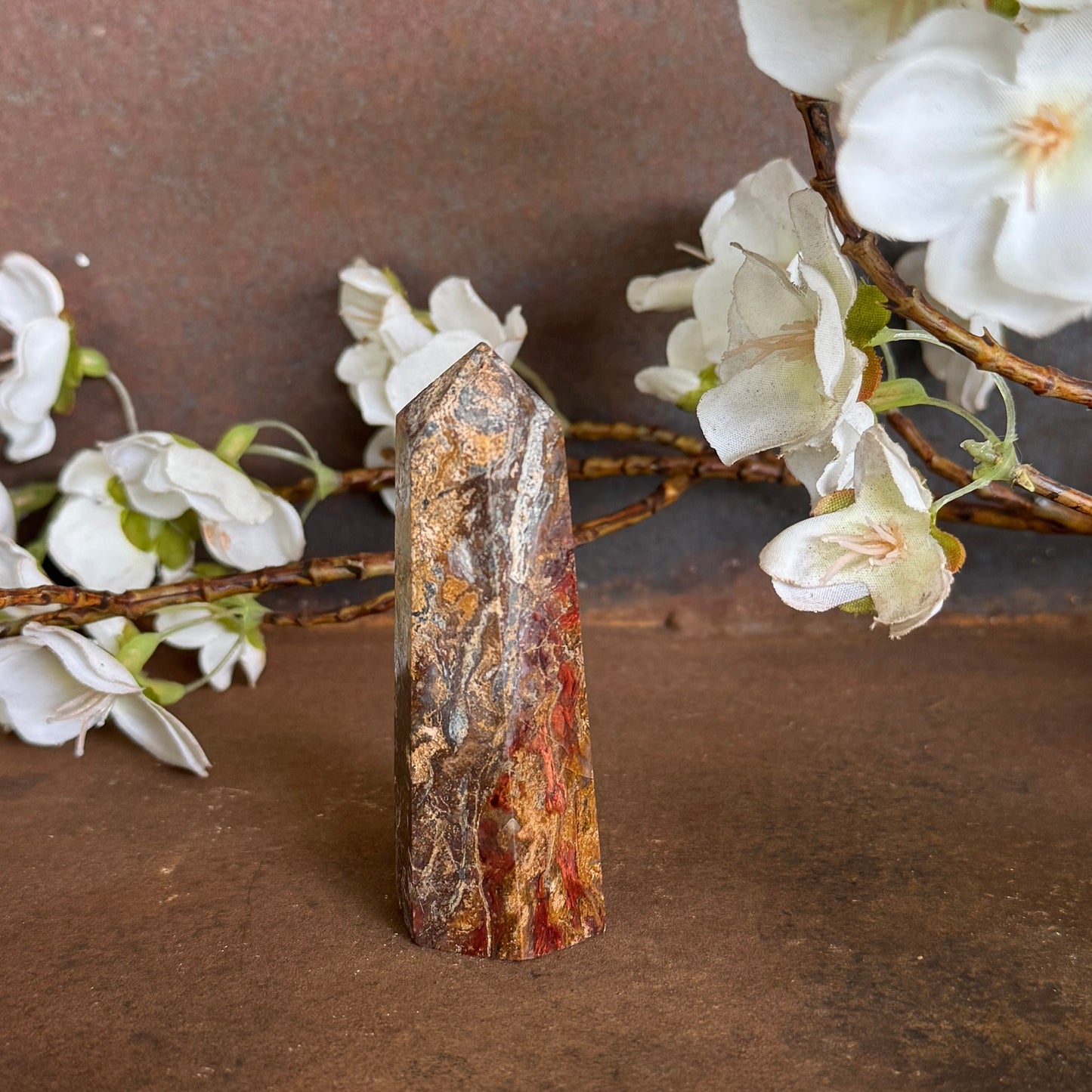 Pietersite Crystal Tower – Spiritual Healing, Intuition & Higher Consciousness