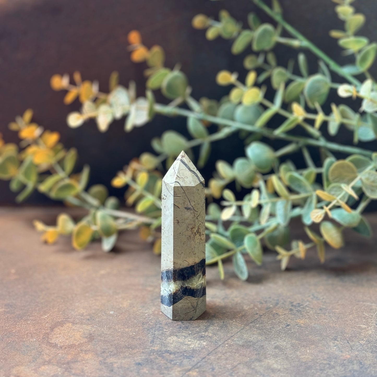 Septarian Crystal Tower (Dragon Stone) – Grounding, Protection & Emotional Healing