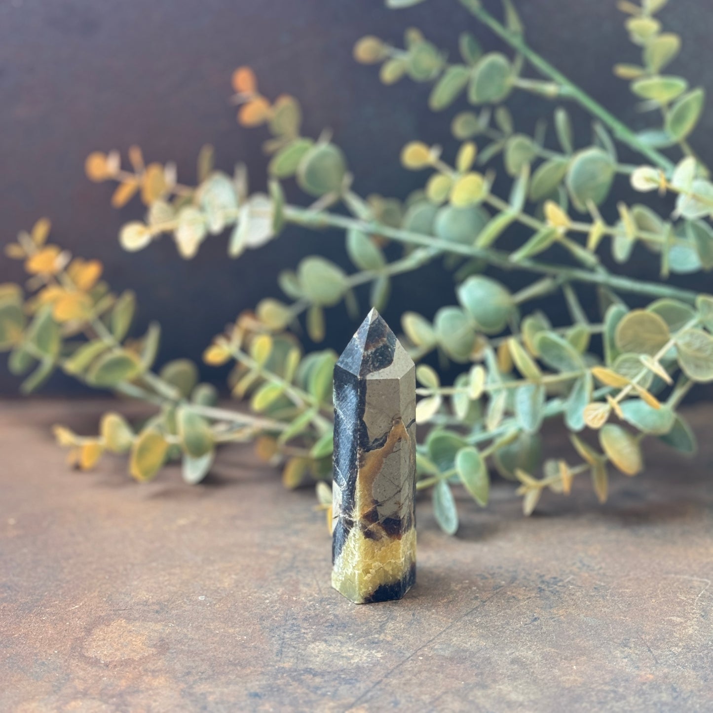 Septarian Crystal Tower (Dragon Stone) – Grounding, Protection & Emotional Healing
