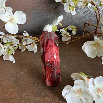 Mookaite Crystal Tower – Australian Grounding, Strength & Spiritual Healing