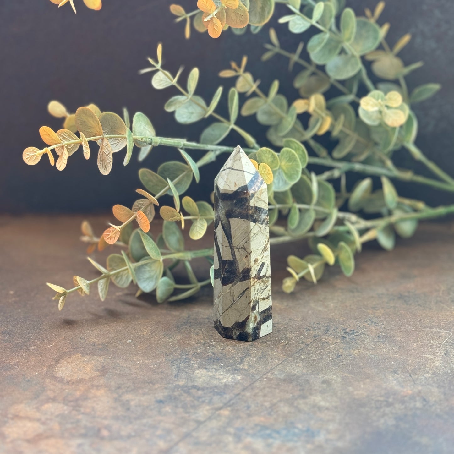 Septarian Crystal Tower (Dragon Stone) – Grounding, Protection & Emotional Healing