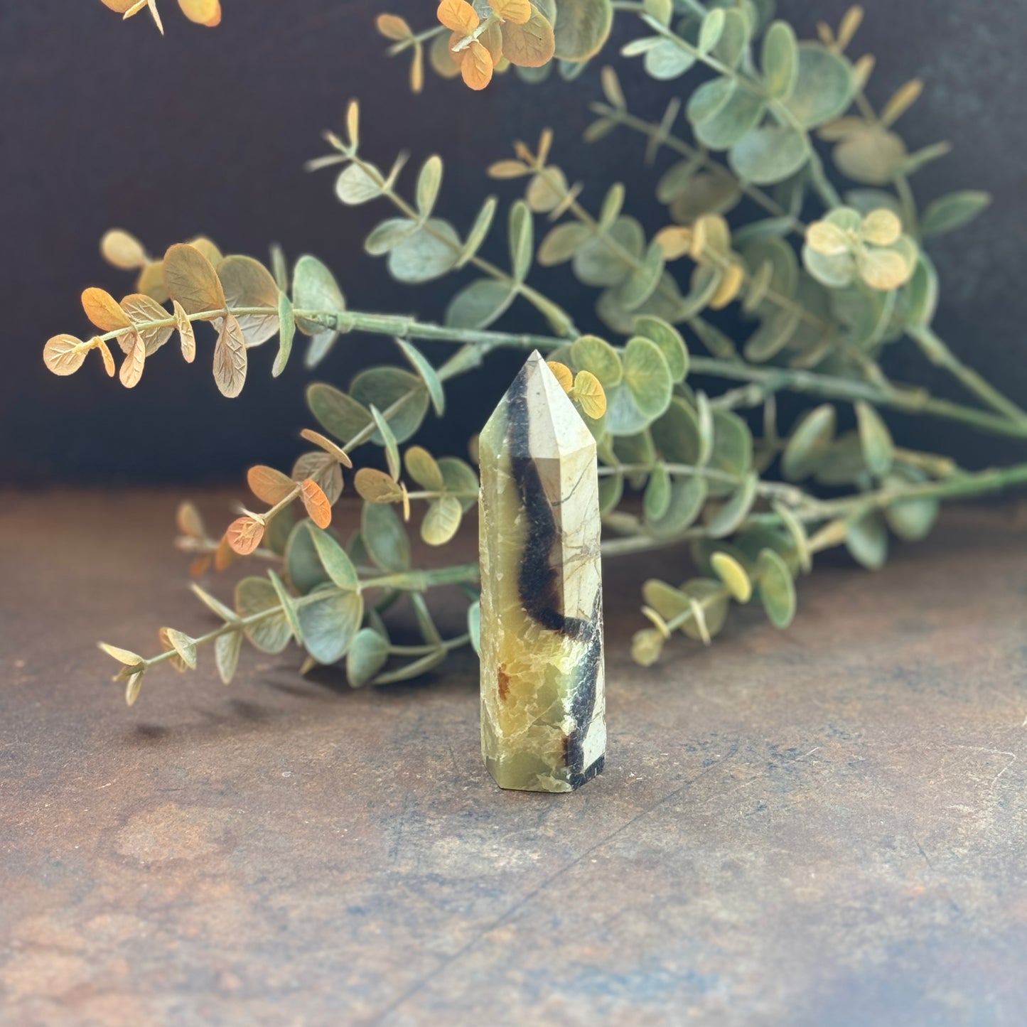 Septarian Crystal Tower (Dragon Stone) – Grounding, Protection & Emotional Healing