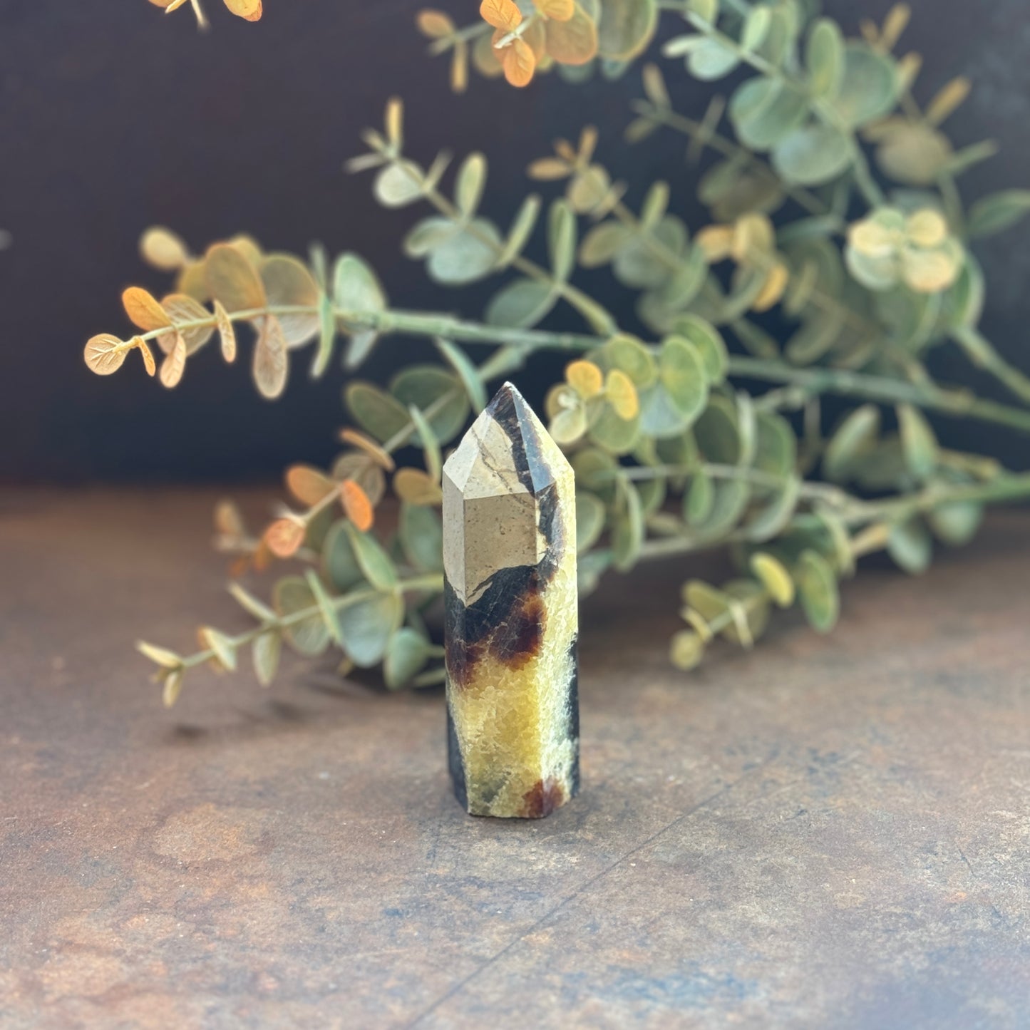 Septarian Crystal Tower (Dragon Stone) – Grounding, Protection & Emotional Healing