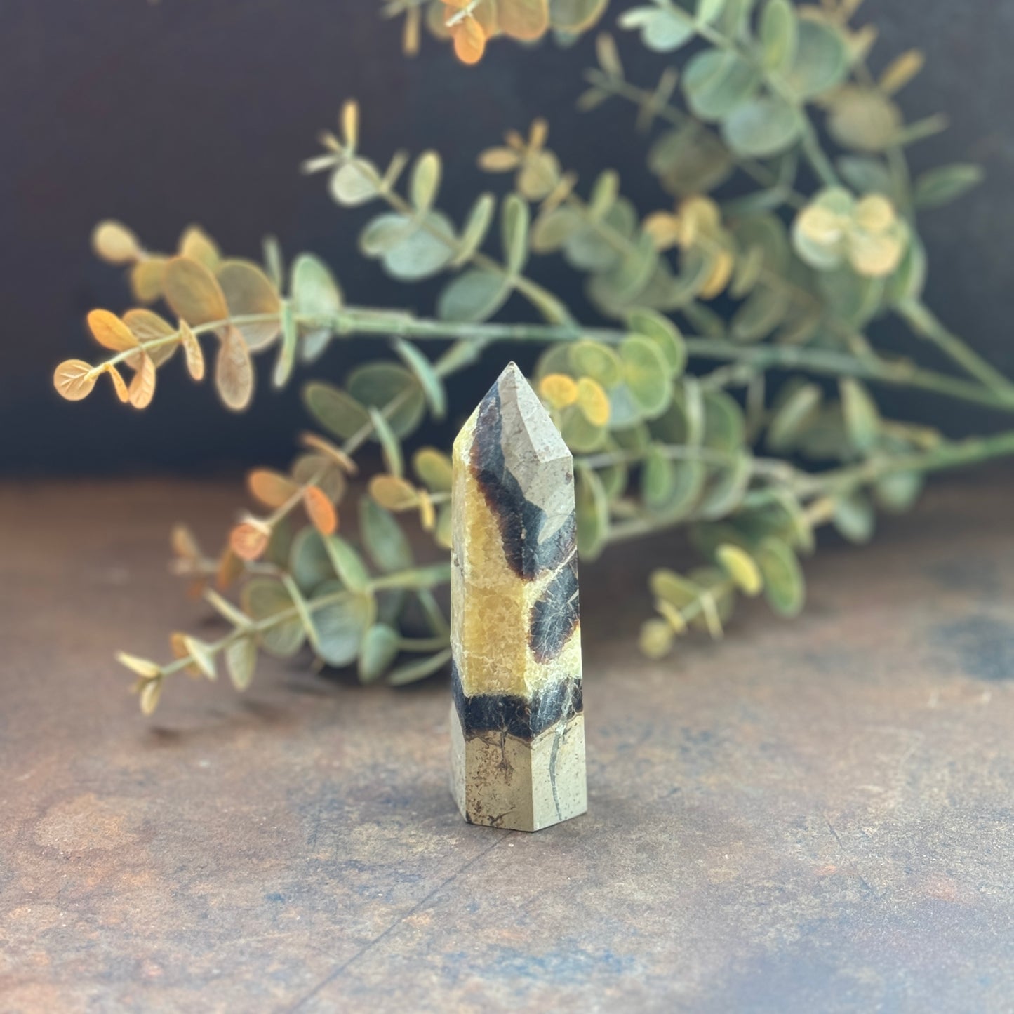 Septarian Crystal Tower (Dragon Stone) – Grounding, Protection & Emotional Healing