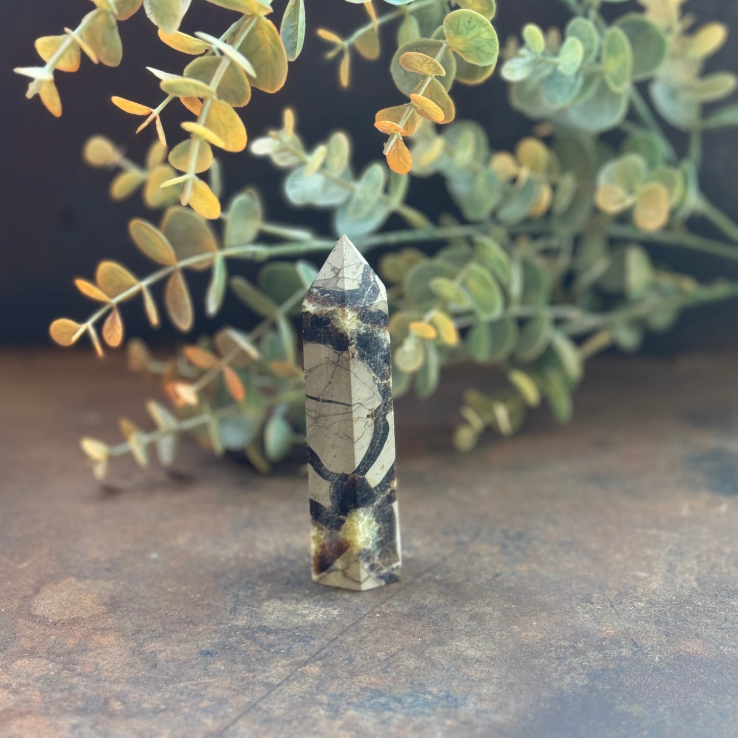 Septarian Crystal Tower (Dragon Stone) – Grounding, Protection & Emotional Healing