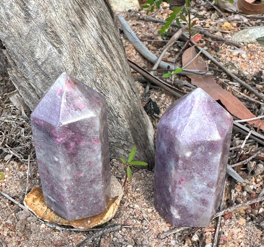 Pink Tourmaline Generator – Emotional Healing, Self-Love & Spiritual Protection (6cm approx)