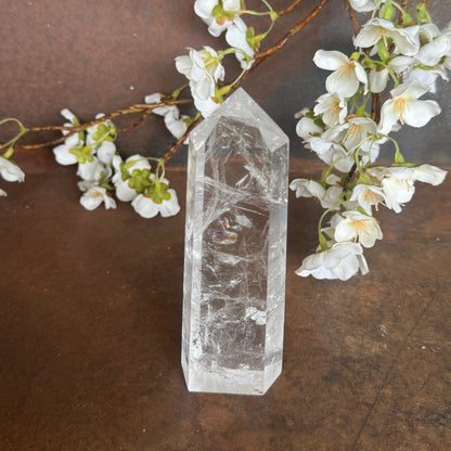 Clear Quartz Crystal Tower – Master Healer, Energy Amplification & Spiritual Clarity