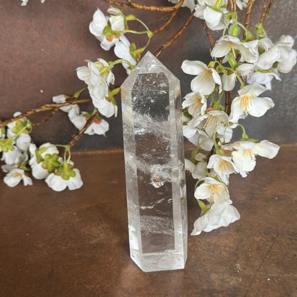 Clear Quartz Crystal Tower – Master Healer, Energy Amplification & Spiritual Clarity