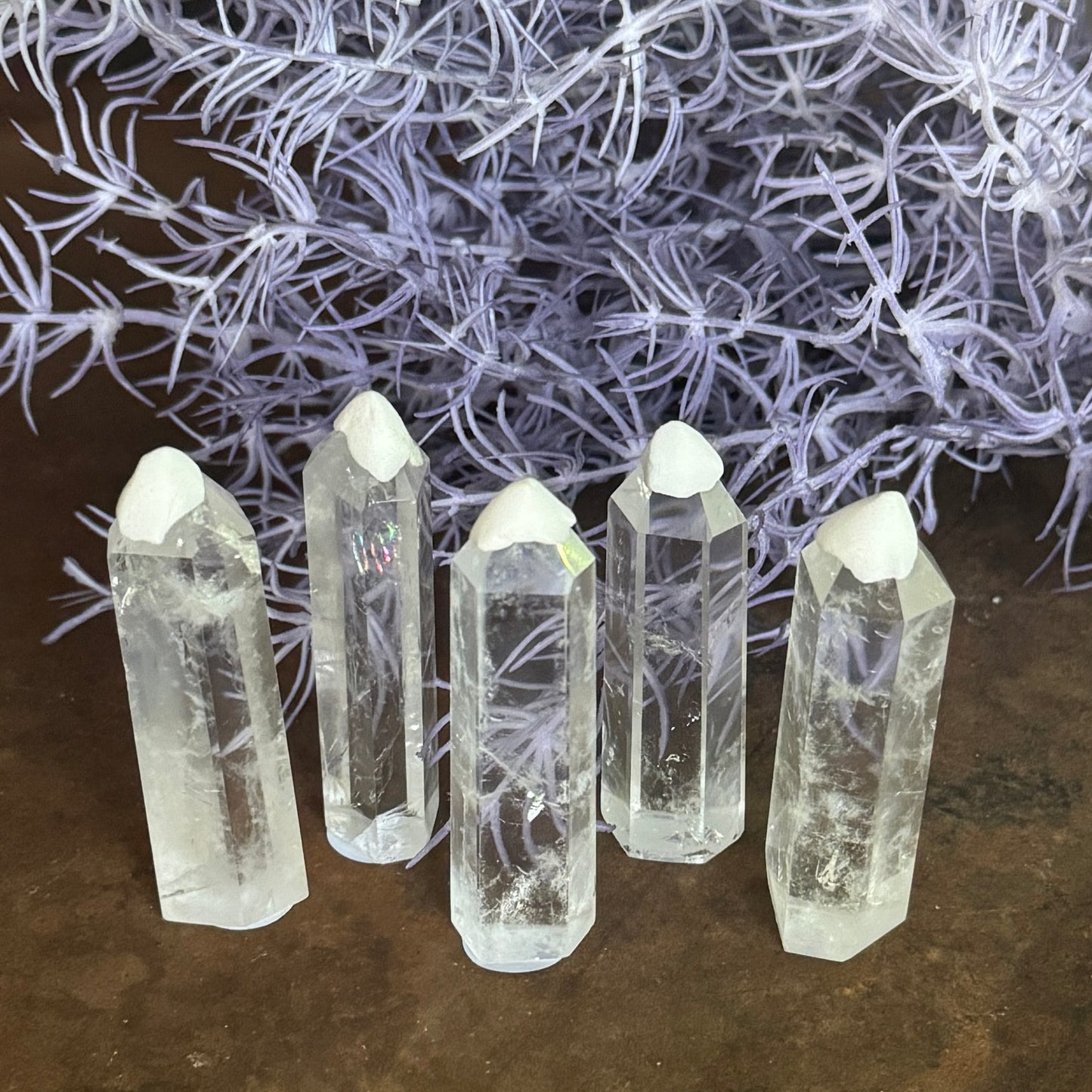 Small Clear Quartz Tower (AA Grade) – Master Healer for Energy Amplification, Clarity & Spiritual Healing