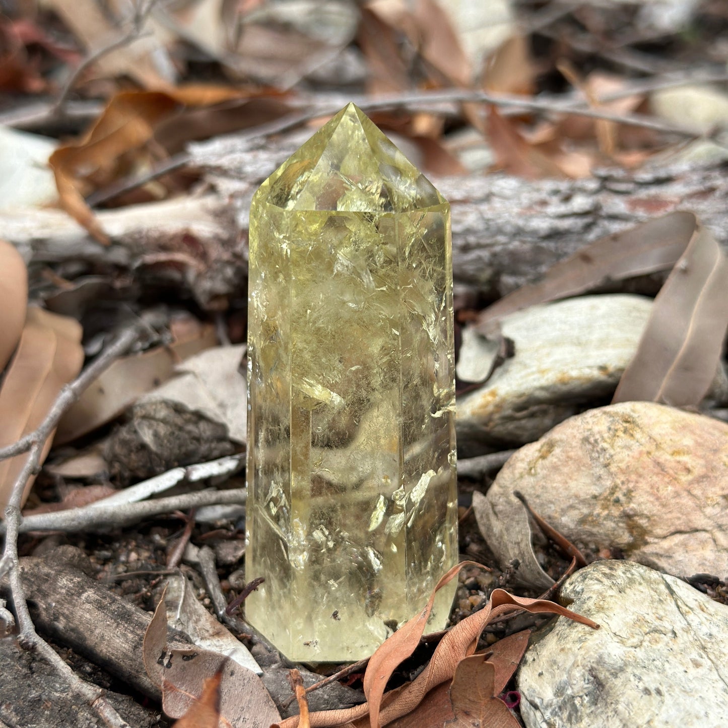 Citrine Crystal Tower – Abundance, Manifestation & Spiritual Healing
