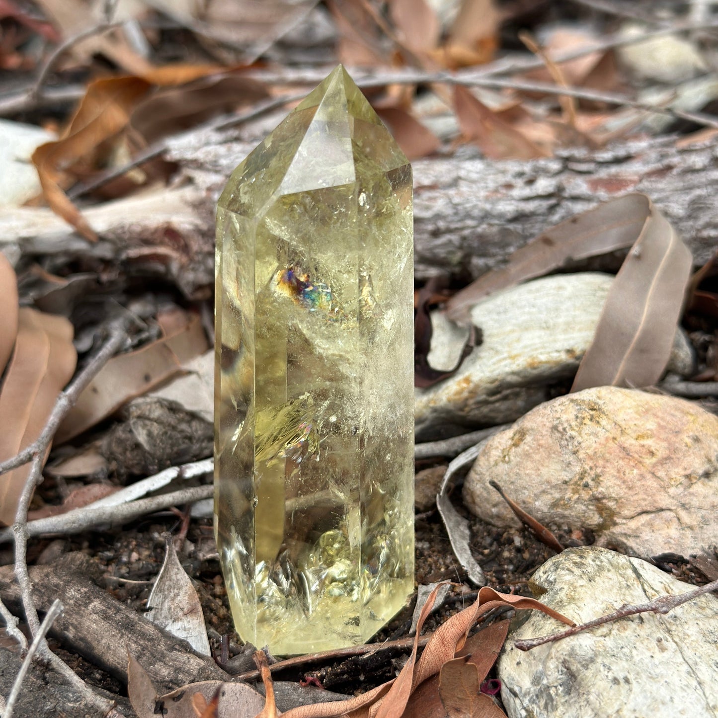 Citrine Crystal Tower – Abundance, Manifestation & Spiritual Healing