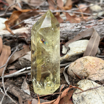 Citrine Crystal Tower – Abundance, Manifestation & Spiritual Healing
