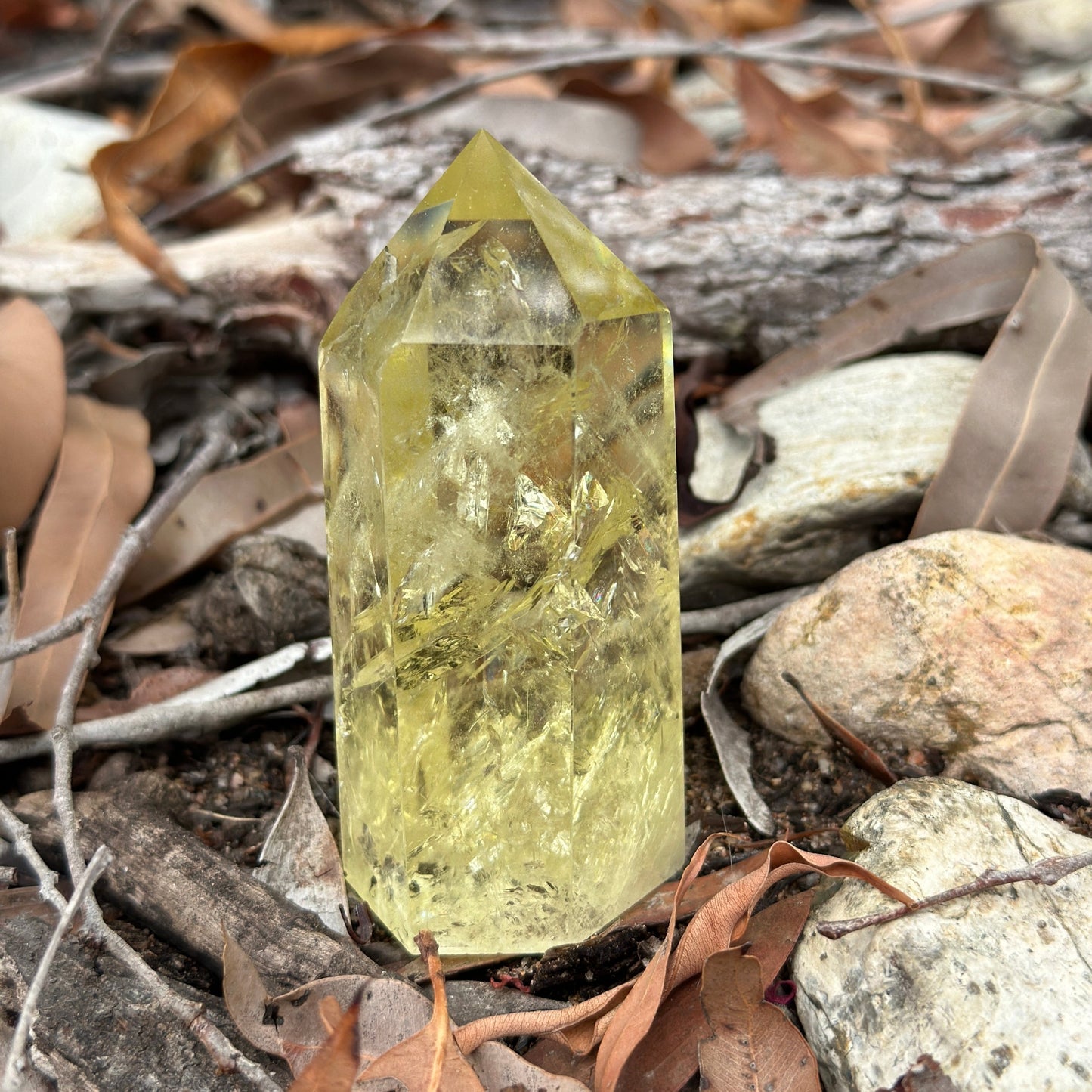 Citrine Crystal Tower – Abundance, Manifestation & Spiritual Healing