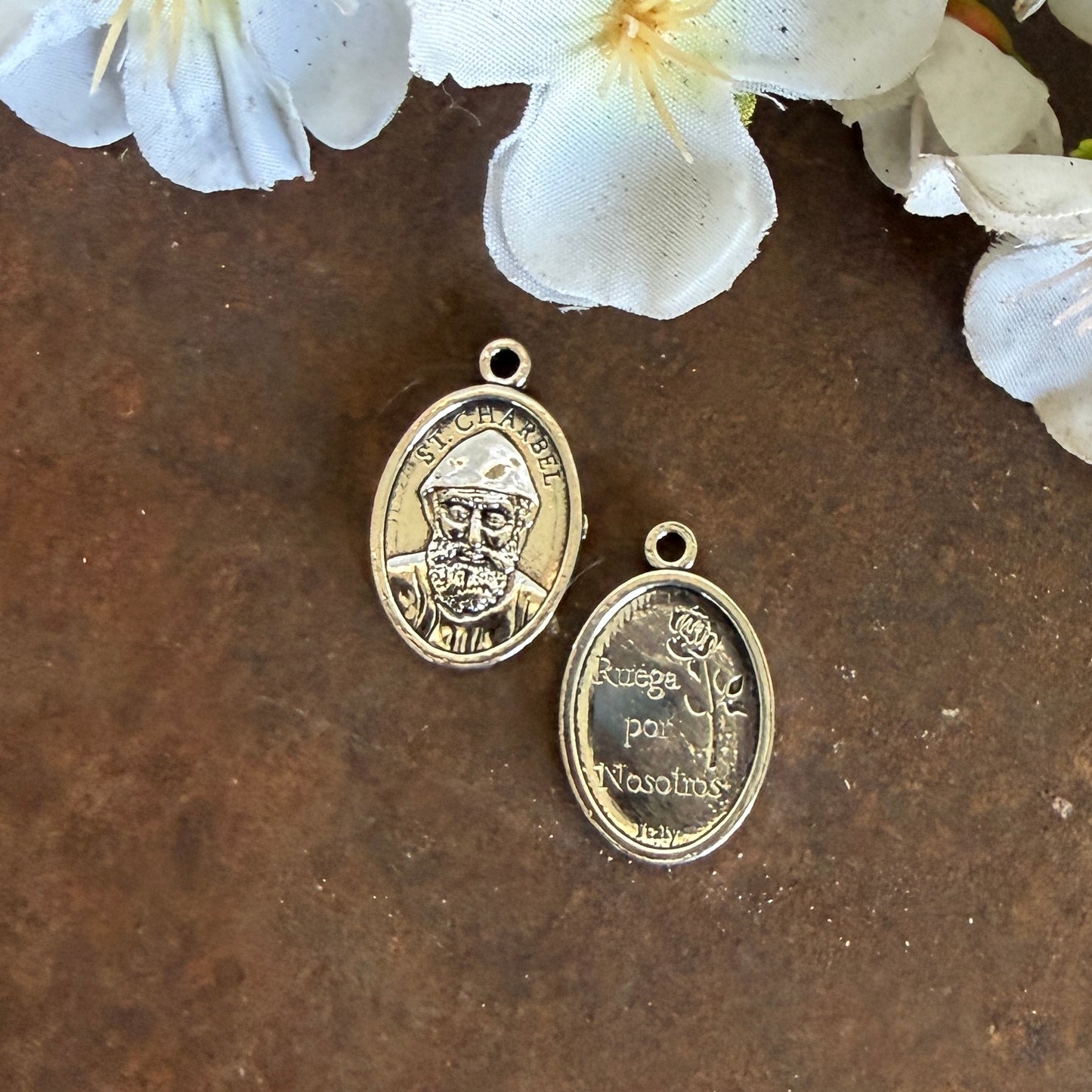 St Charbel Medal – Catholic Prayer Medal for Faith, Hope & Healing