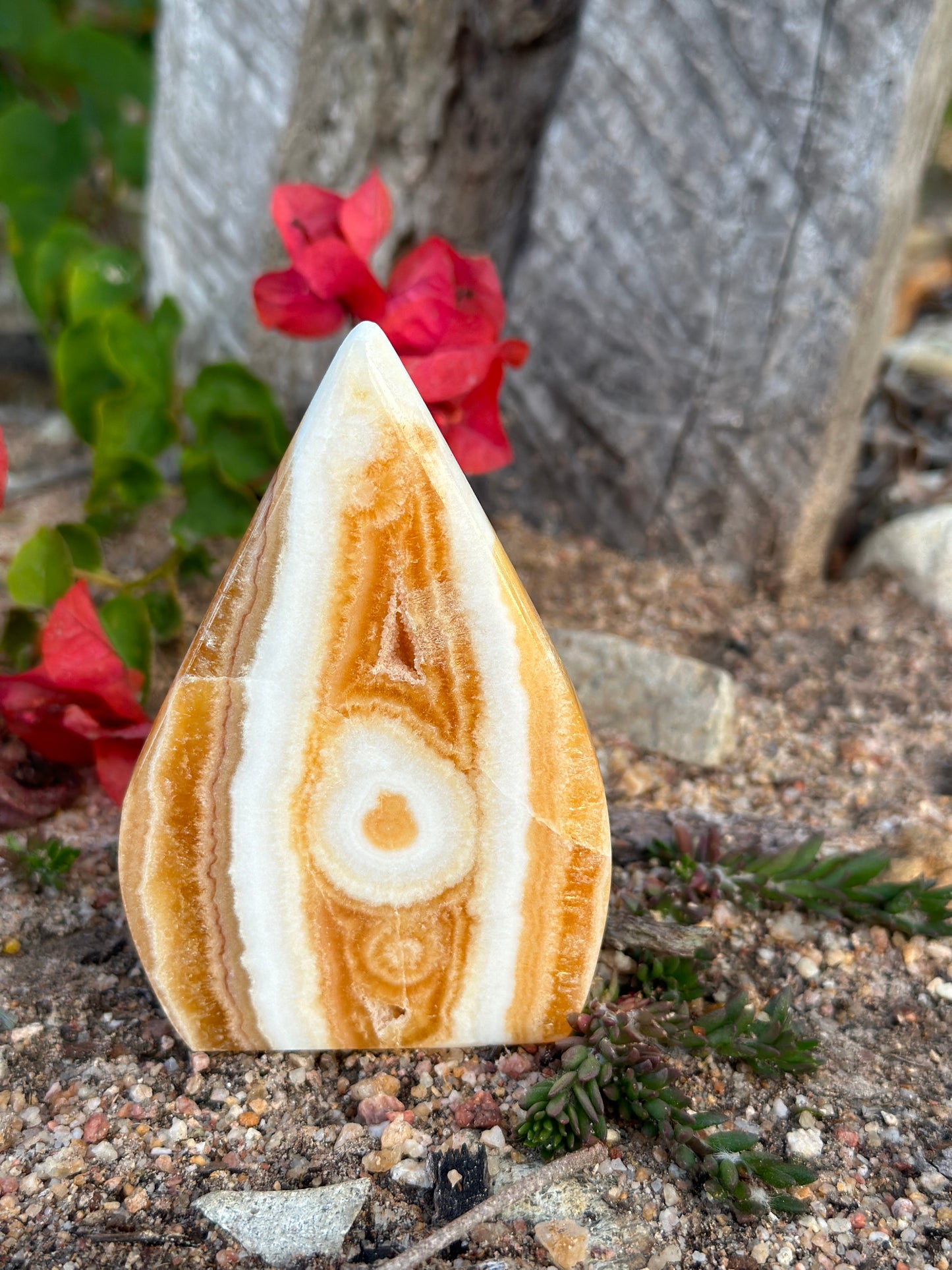 Orange Calcite Free Form – Crystal of Creativity, Joy & Motivation