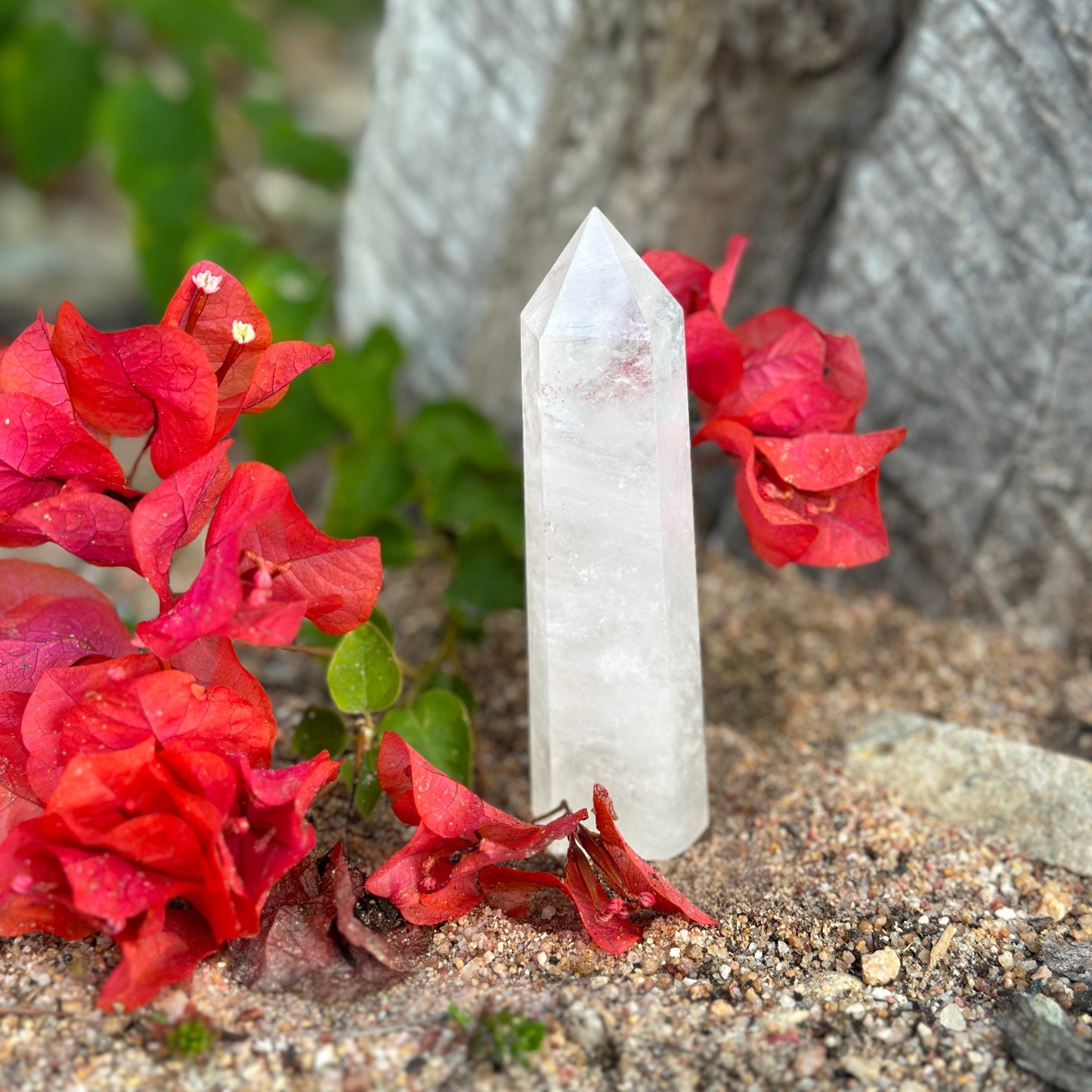 Clear Quartz Crystal Tower – Master Healer, Energy Amplification & Spiritual Clarity
