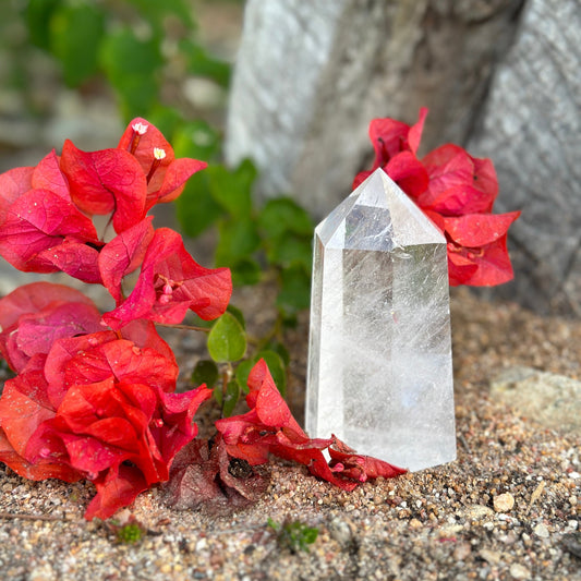 Clear Quartz Crystal Tower – Master Healer, Energy Amplification & Spiritual Clarity