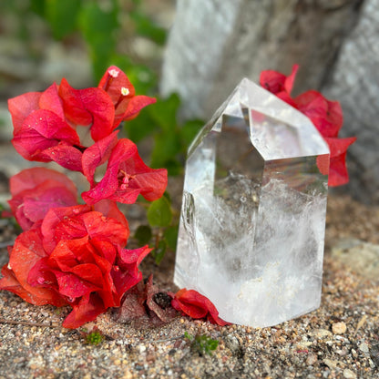 Clear Quartz Crystal Tower – Master Healer, Energy Amplification & Spiritual Clarity