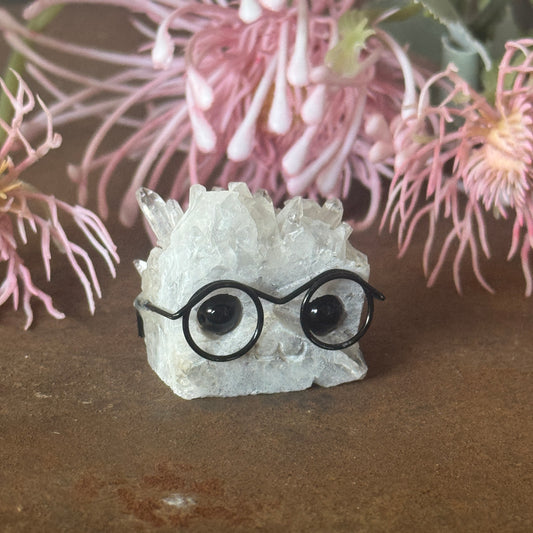 Clear Quartz Crystal Cutie No. 2 exact piece crystal character carving