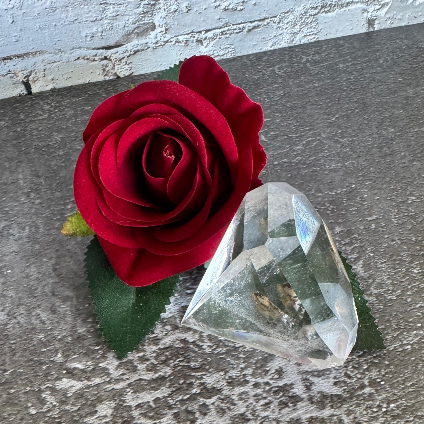 Clear Quartz Crystal Diamond Cut Shape – The Master Healer for Clarity, Energy & Spiritual Healing