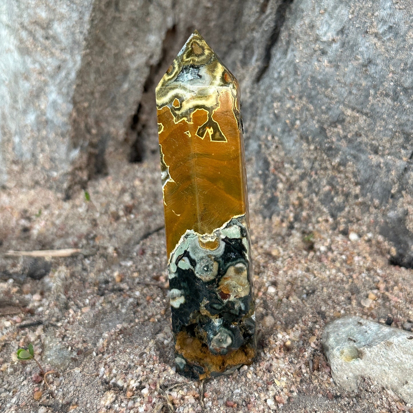 Ocean Jasper Tower – The Crystal of Emotional Healing, Inner Peace & Spiritual Renewal