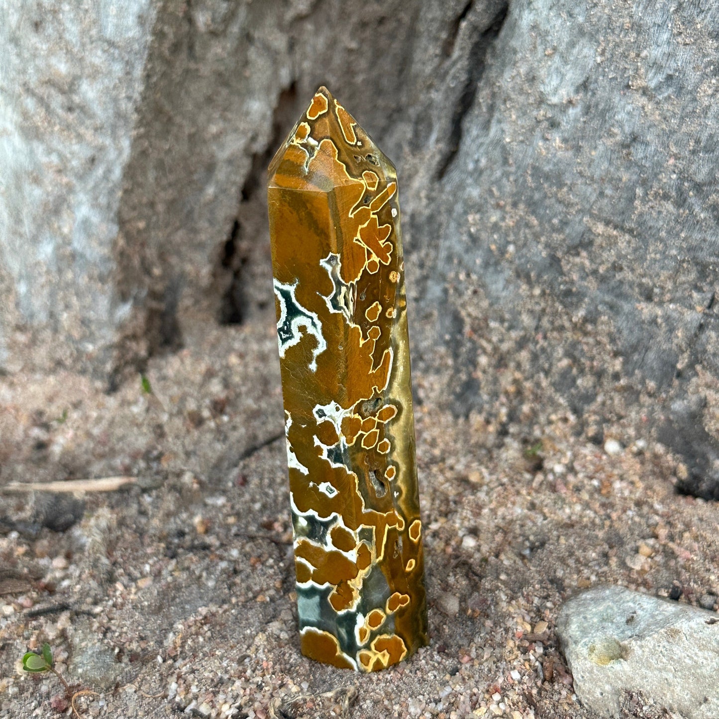 Ocean Jasper Tower – The Crystal of Emotional Healing, Inner Peace & Spiritual Renewal