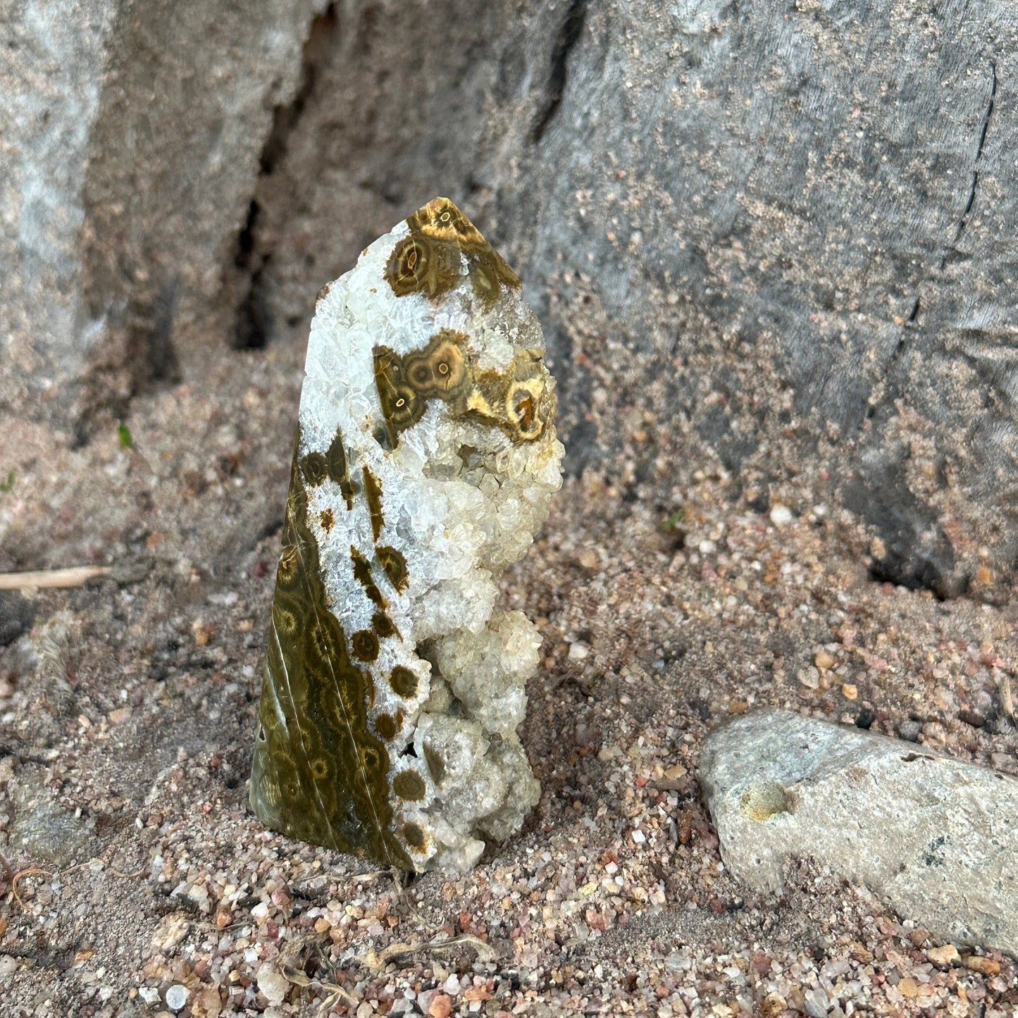 Ocean Jasper Tower – The Crystal of Emotional Healing, Inner Peace & Spiritual Renewal